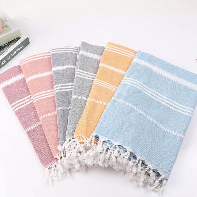 China Custom Viable Turkish Robe Beach Public Bath Public Bath Towel Towel Printing Turkey for sale