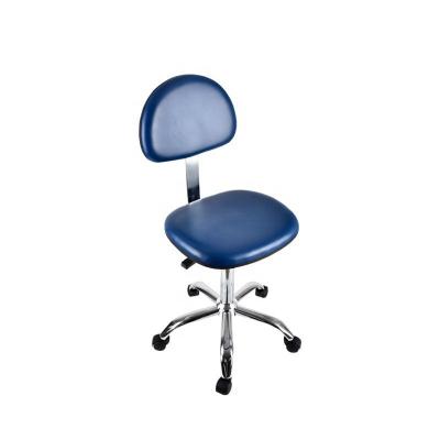 China Modern Desk Fabric/PU Foam Chair Cleanroom Anti-Static Clean Room Lab Chair for sale