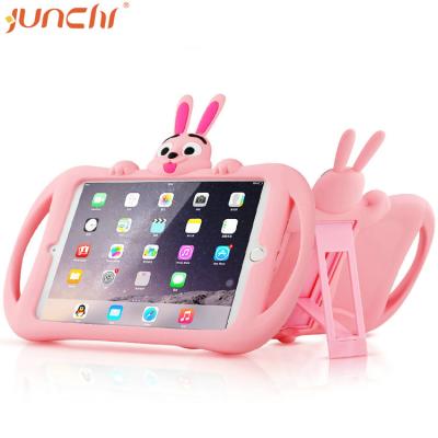 China Kid Safe Shockproof Silicon For iPad 2 3 4 Case Kids Waterproof Animal Cover With Stand Holder for sale