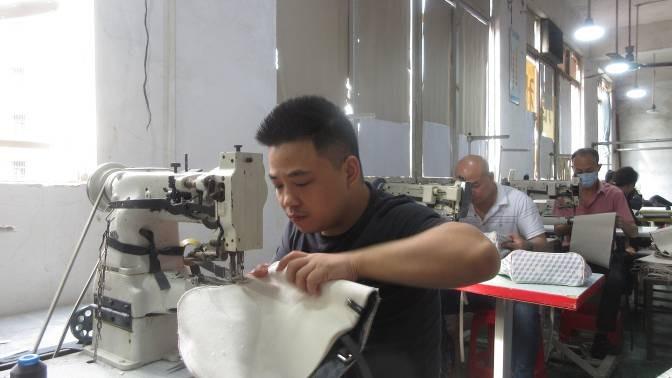 Verified China supplier - Guangzhou Baiyun District Jiejing Leather Factory