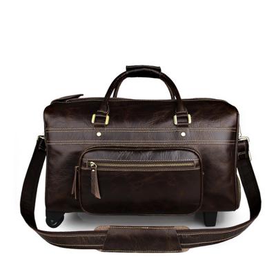 China The cube travel durable packaging custom high quality leather suitcase bulk handmade travel best for sale