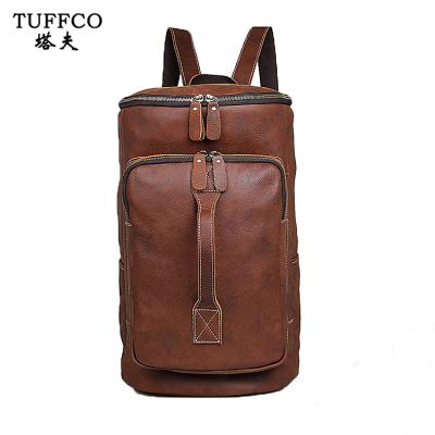 China Other Wholesale High Quality Real Leather Backpack Climbing Backpack For Men for sale