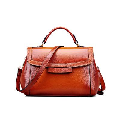 China High Quality OEM New Design Fashion Ladies Genuine Leather Female Bags Shoulder Bag Handbags Sets For Women for sale