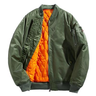 China Wholesale Custom Made Breathable American Winter Bomber Jacket Finch Garment Warm Coats Jackets For Men for sale