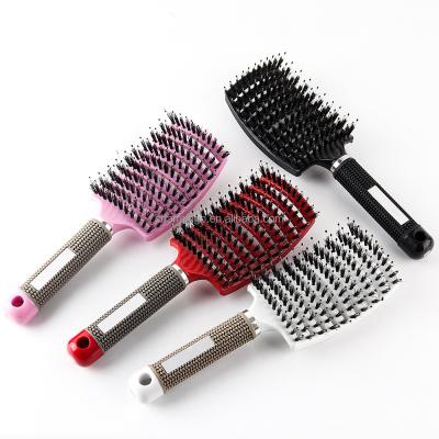 China Waterproof Wholesale Professional Hair Styling Frosted Big Rib Comb for sale