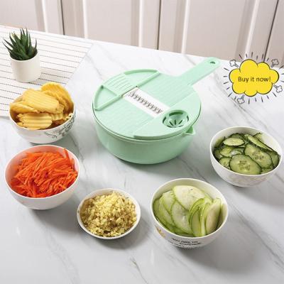 China Viable Multifunctional Potato Peeler Julienne Cutter Vegetable Chopper Onion Dicer Food Slicer Kitchen Tool Accessories for sale