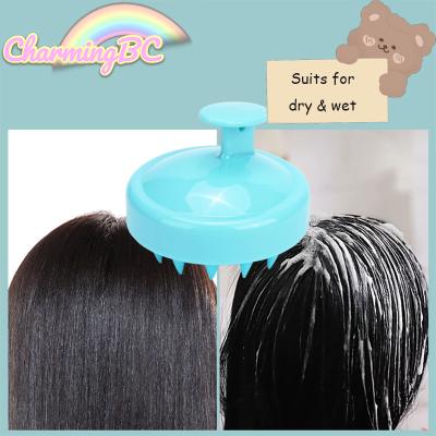 China Wholesale Waterproof Bath Scalp Silicone Brush Shampoo Hair Growth Massager Head Scrubber for sale