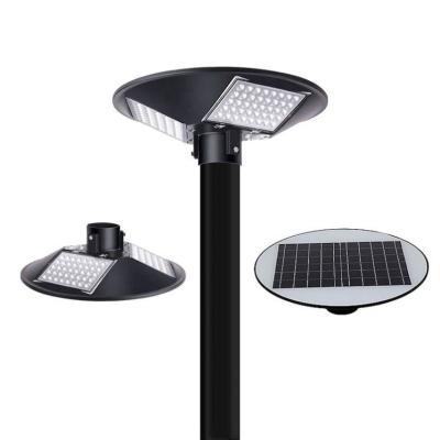 China Outdoor Integrated Ip65 Landscape Waterproof ABS 300w 500w All In One Round Solar LED Street Light for sale