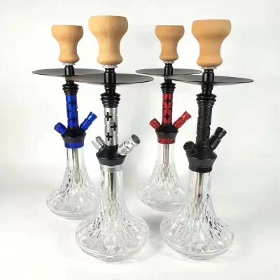 China Multi Color Alloy Steel Cheap Portable Hookah Eco - Friendly Set With All Accessories And Bag for sale