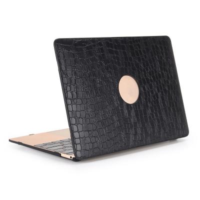 China 2019 Hot Selling Crocodile Pattern High PU Leather Case Protectors For Macbook Air 12 13 15 Pro Retina 11 For Laptop Tablet Bag for sale