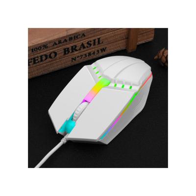 China Widely used in stylish and unique design gaming Lightspeed engine LED android side anti-skid mouse for sale