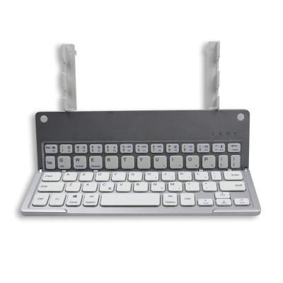 China Wireless Two Fold Keyboard Scissor Foot Keyboard With Phone Tablet Holder for sale