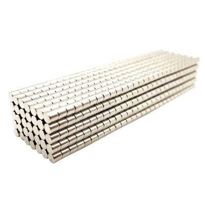 China Industrial Magnet D3 X 3 D3 X 4 Mm China Supplier Professional Low Price Strong Neodymium Small Round Magnets for sale