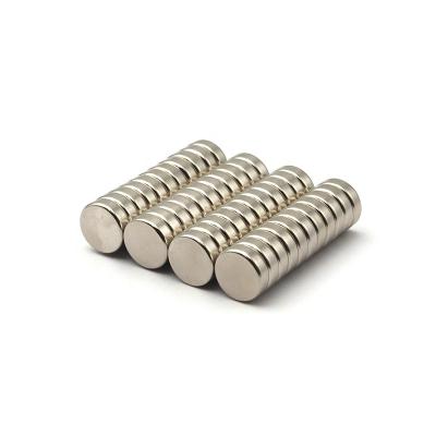 China Customizable Strong Magnet Industrial Factory Sizes N38eh 42h 52h Disc Sintered NdFeB Neodymium Magnets For Sensor for sale