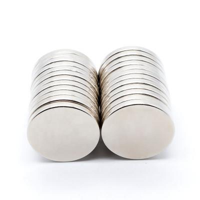 China Industrial Magnet D24 X Factory Directly 3mm N35 N48 N52 N54 Customized Disc NdFeb Strong Magnet Materials for sale