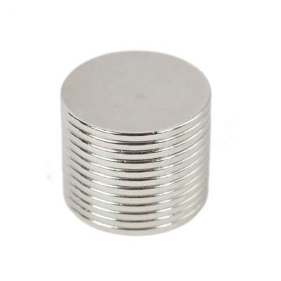 China Industrial Magnet D25 X 1.5 Mm 25x2 ISO Certified Factory High Rustproof Neodymium N45 Magnetic Disc NdFeB Thin Magnets for sale