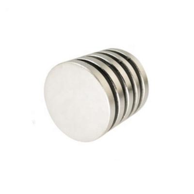 China Industrial Magnet D50 X 10 mm D50 X 15/25 Large Disc N35 N42 N48 N52 Cylinder Neodymium Magnet Round Materials for sale