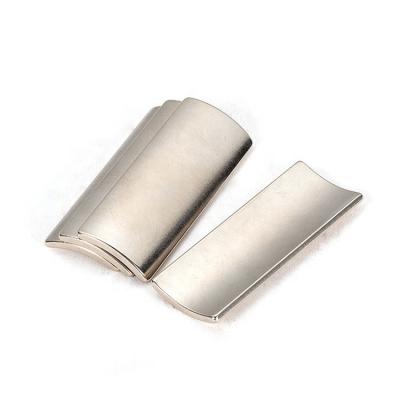 China Industrial Magnet High Temperature Resistance Stepper Motor Curved Arc Neodymium Magnets For Industry for sale