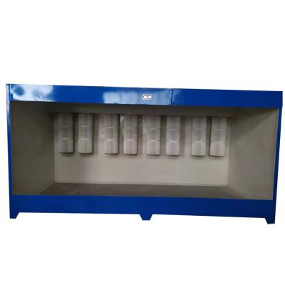 China Advertising company factory selling high quality powder coating manual single station spray booth for sale