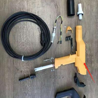 China 1007220 advertising company powder coating spray gun shell for sale