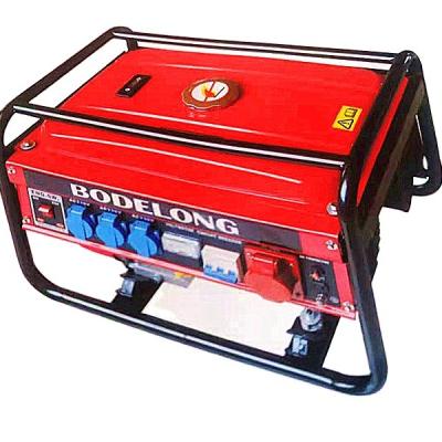 China Factory 2200W 2500W Portable Three Phase Gasoline Generator TPG6500E2 for sale