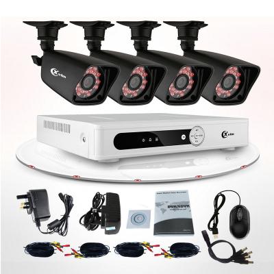 China 1/4“ Kleurencmos 900TVL IRL LEDs 4CH DVR HDMI de Openluchtuitrusting van de Toezichtcamera Te koop