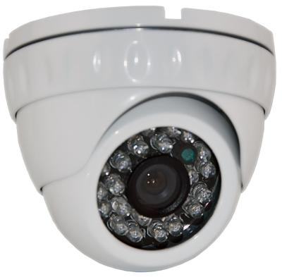 China Micro1.0MP Megapixel Security Camera , 720P HD TVI Vandal Proof CCTV Dome Camera for sale