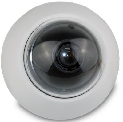 China Indoor 2.5'' FCC Plastic Color CCTV Security Dome Camera With 3.6mm Fixed Lens for sale