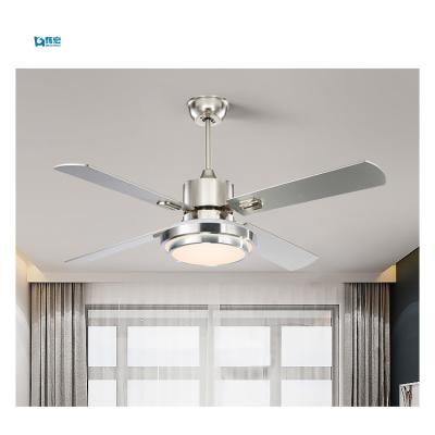 China With light output price 48 50 52inch 40w remote control large 220 volt led ceiling fan lights for sale