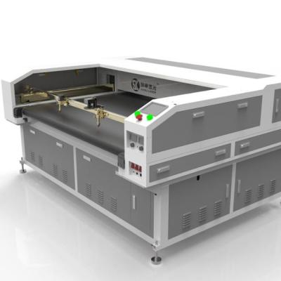 China 2018 New Design Automatic Feeding Small CCD Camera Positioning Model Laser Cutting Machine for sale