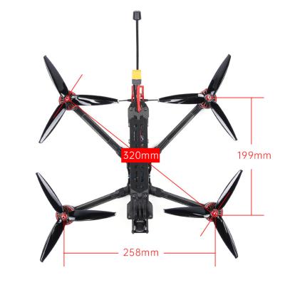 China With Camera iFlight Chimera7 Pro Star V2 Fox 1.6W Image Transmission FPV Traversal Machine Drone D 6S Remote Long Range BNF Quadcopter for sale