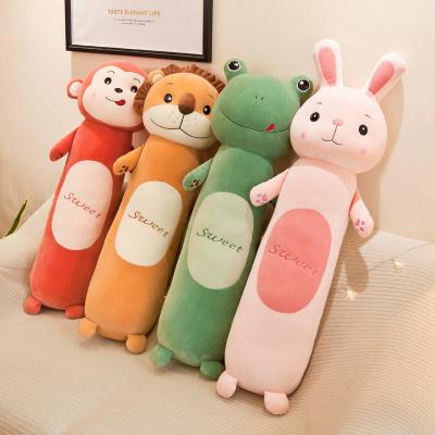 China Home.Restaurant.Hotel.Wedding. Super Markets Promotions Manufacturers Wholesale New Long Pillow Stuffed Rabbit Doll Girl Gift Cylindrical Plush Animals for sale