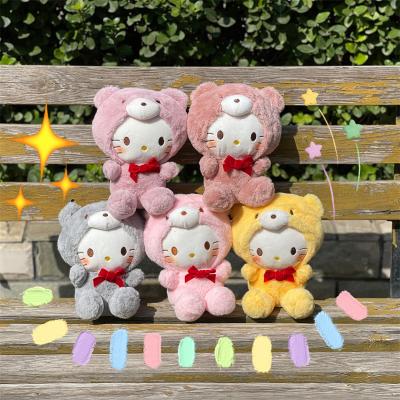 China Sanrio Stuffed Plush Wholesale Sanrio Kurome Plush Hanging Doll Sanrio Stationery Key Chain Wholesale Sanrio Plush Toys for sale