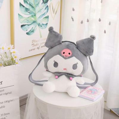 China Wholesale Anime Stuffed Toys Plush Sanrio Bag Sanrio Backpack Kulomi Backpack Sanrio Doll Peripheral Plush Figure Toys for sale