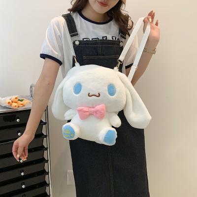 China Cute Kulomi Backpack Kulomi Bag Cartoon Sanrio Doll Plush Backpack Students Gift Kids Doll for sale