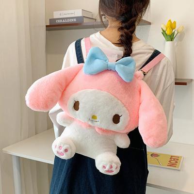 China Home.Restaurant.Hotel.Wedding. Sanrio Super Markets Super Plush Mellotti Doll Valentine's Day Gift Kulome Bag Single Shoulder Bag Universal Parent-child Dog Backpack for sale