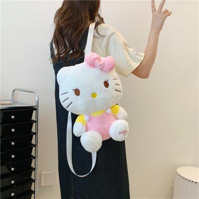 China 2023 New Cute Kulomi Backpack Cartoon Doll Shoulder Bag Children's Backpack Kulomi Doll Japanese Bag for sale