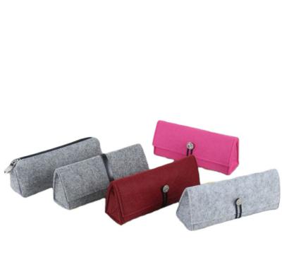 China Wholesale High Quality Felt Pouches Felt Pouch Soft Pouch Pen Packaging Bags Bulk Felt Bag Large For Pen for sale