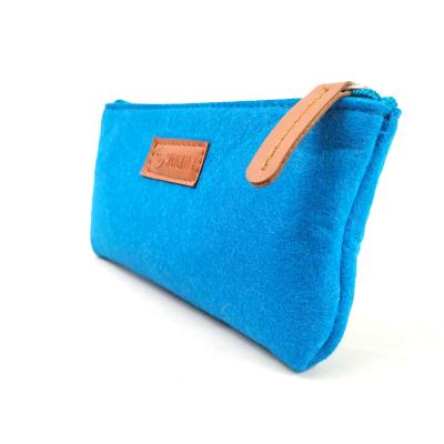 China Cloth eyeglasses pocket top wholesale sunglass bag logo felt glass case for sale