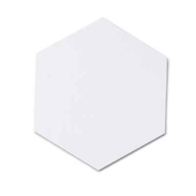 China Painting 6 Pcs / PK 25 * 25 Hexagonal Stretched Artist Canvas Painting Panel Supplies for sale