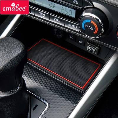 China SMABEE Door Slot Durable / Waterproof Anti-Slip Cup Mat For Daihatsu Rocky Raize Stand Up Protective Accessories Cup Holder Car Sticker Non-Slip Door Mats for sale