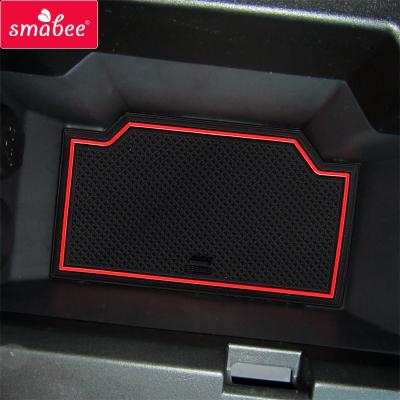 China SMABEE Durable Door Slot Anti-Skid Pad For Peugeot 508 508sw 508RXH 2011 2012 2013 2014 2015 2016 2017 2018 Accessories Anti-Slip Mats for sale