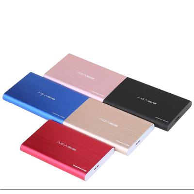 China Data Transfer 2.5 Port External Hard Drive SSD Case USB 3.0 HDD Aluminum Enclosure For Laptop Computer for sale