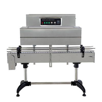 China BSS-1538C Food Electric Heating Shrink Label Machine for Bottle Top Shrink Label for sale