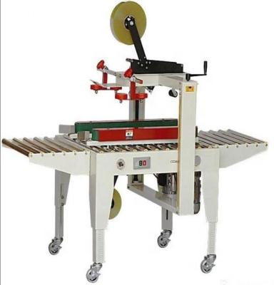 China FXJ5050 Semi Automatic Food Carton Sealing Machine Box Sealer Machine for sale