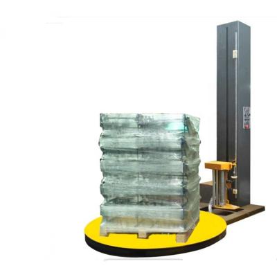 China Food Stretch Wrapping Machine Plastic Film Pallet Wrapping Machine for sale