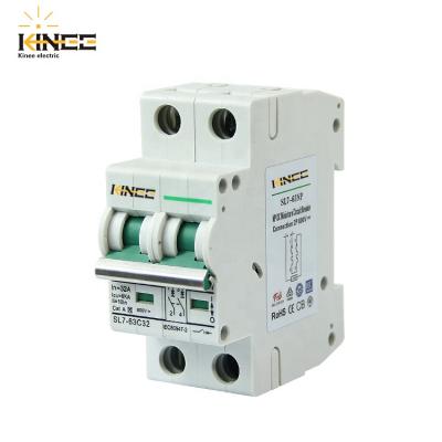 China KINEE China SL7-63 2P MCB DC Mini 1000v 63a 4.5KA Circuit Breaker for sale