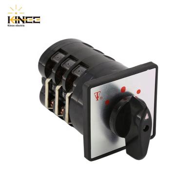 China KINEE LW5D 16A 3 Position C32 Rotary Universal Cam Switch LW5D-16A for sale