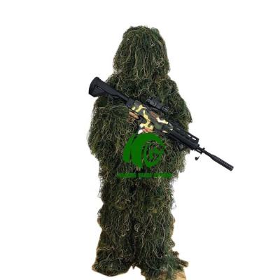 China KANGO 2021 hot sale ghillie suit camouflage bionic hunting clothes for sale