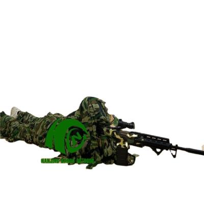 China Hot Sale Kango Army Jungle Ghillie Suit Military Sniper Set Camo Net Hunting Cloth Uniform Camouflage Ghillie Suits for sale